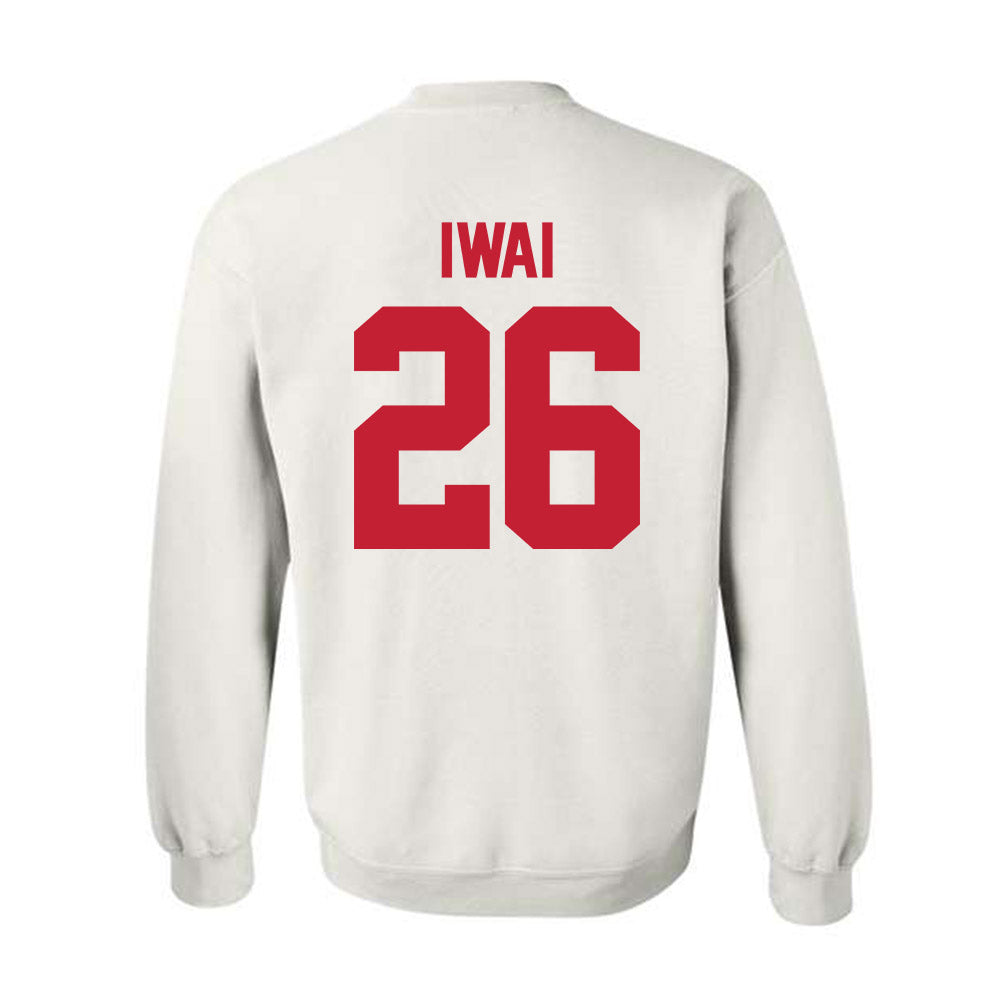 New Mexico - NCAA Football : Rei Iwai - Classic Shersey Crewneck Sweatshirt-1