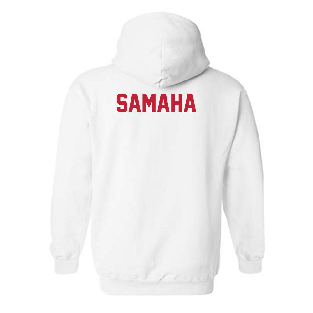 New Mexico - NCAA Men's Tennis : Georgio Samaha - Classic Shersey Hooded Sweatshirt-1