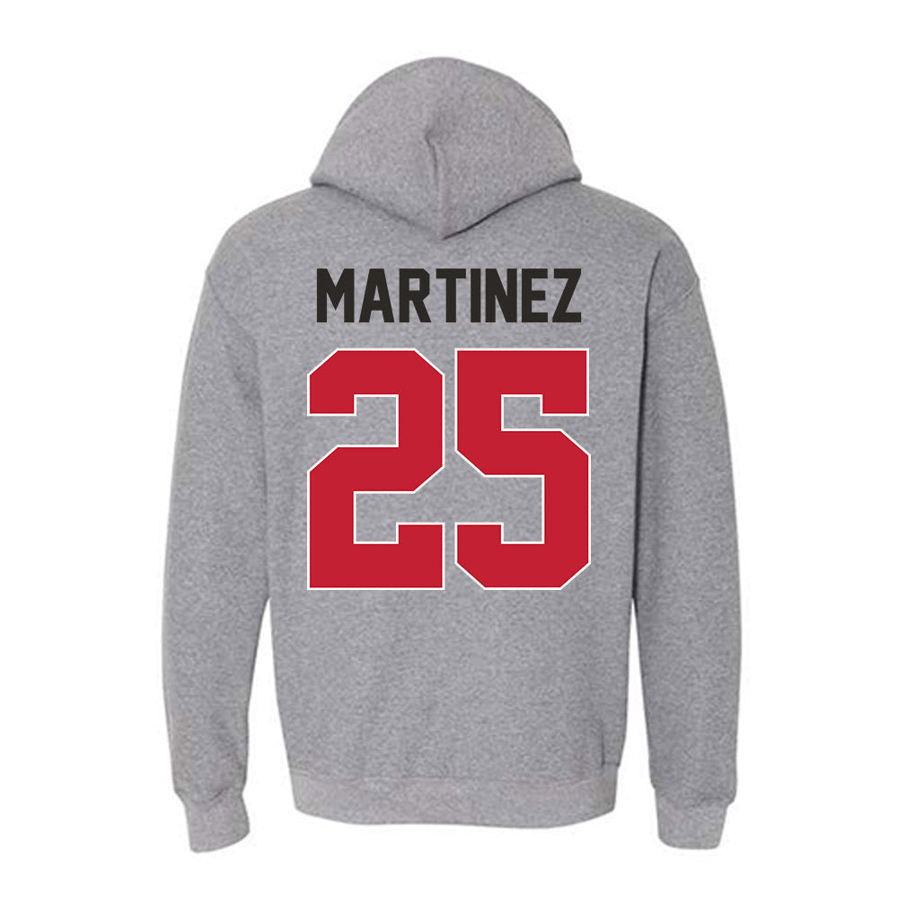 New Mexico - NCAA Football : D'sean Martinez - Classic Shersey Hooded Sweatshirt-1