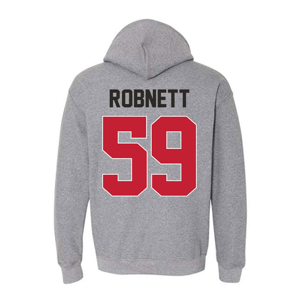 New Mexico - NCAA Football : Kaden Robnett - Classic Shersey Hooded Sweatshirt-1