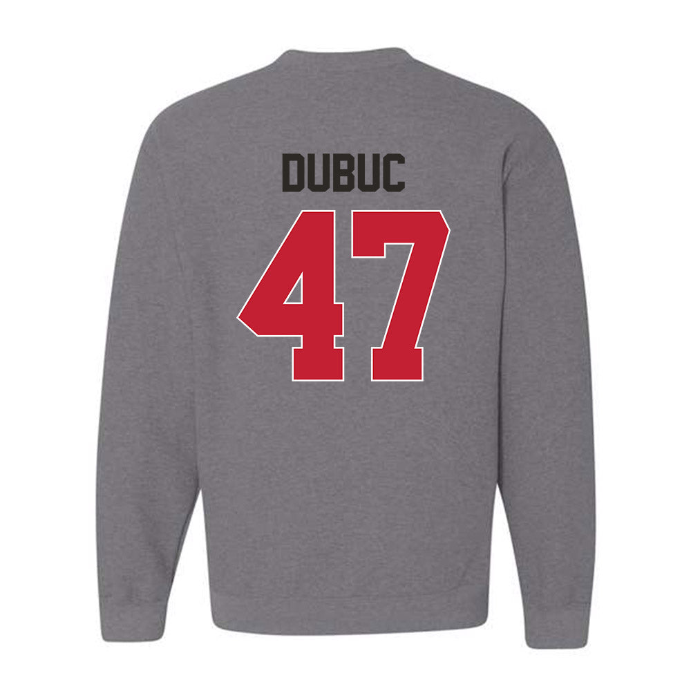 New Mexico - NCAA Football : Trey Dubuc - Classic Shersey Crewneck Sweatshirt-1