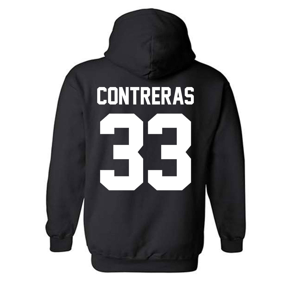 New Mexico - NCAA Football : Mateo Contreras - Classic Shersey Hooded Sweatshirt-1