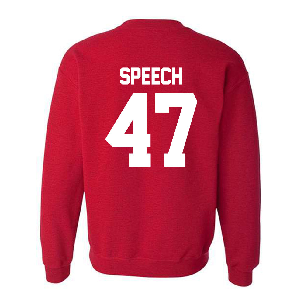 New Mexico - NCAA Football : Drew Speech - Classic Fashion Shersey Crewneck Sweatshirt-1