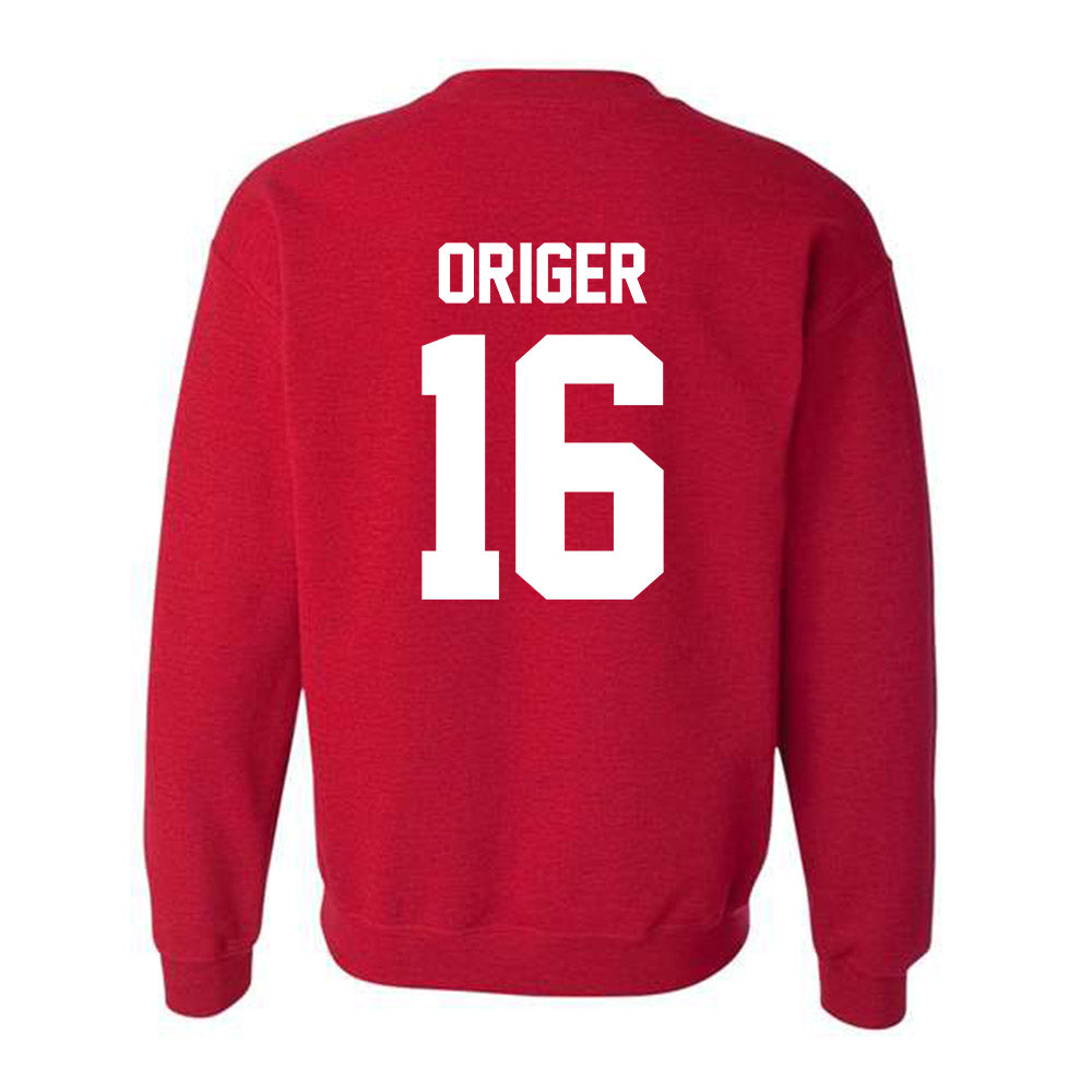 New Mexico - NCAA Baseball : Grant Origer - Classic Fashion Shersey Crewneck Sweatshirt-1