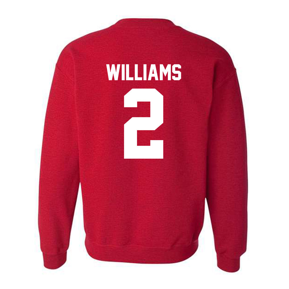 New Mexico - NCAA Football : Abraham Williams - Classic Fashion Shersey Crewneck Sweatshirt-1