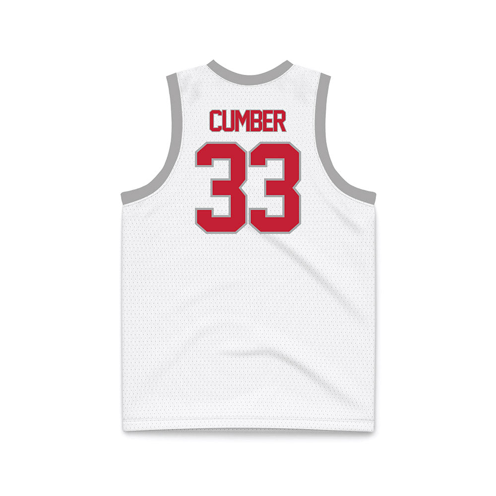 New Mexico - NCAA Women's Basketball : Viane Cumber - White Basketball Jersey-1