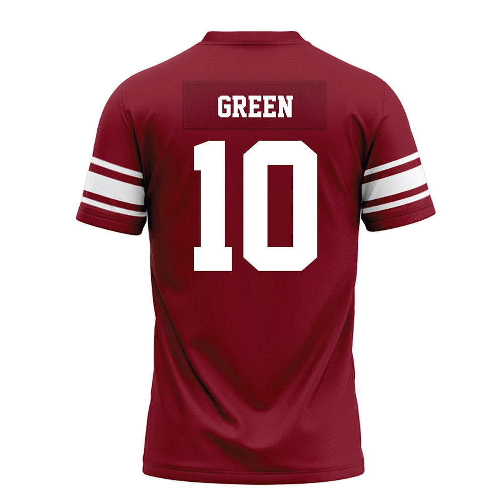 Arkansas - NCAA Football : Taylen Green - Cardinal Premium Football Jersey