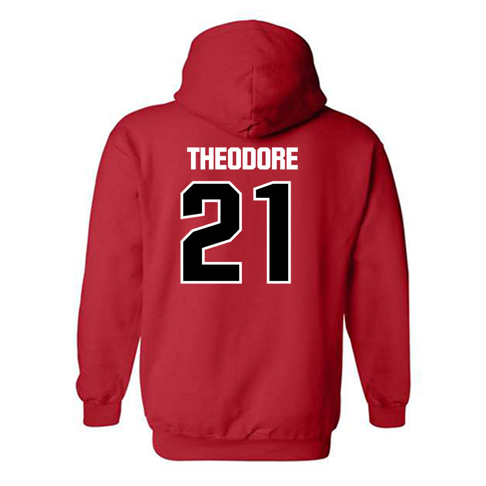 St. Francis - NCAA Football : Jordan Theodore - Classic Shersey Hooded Sweatshirt-1