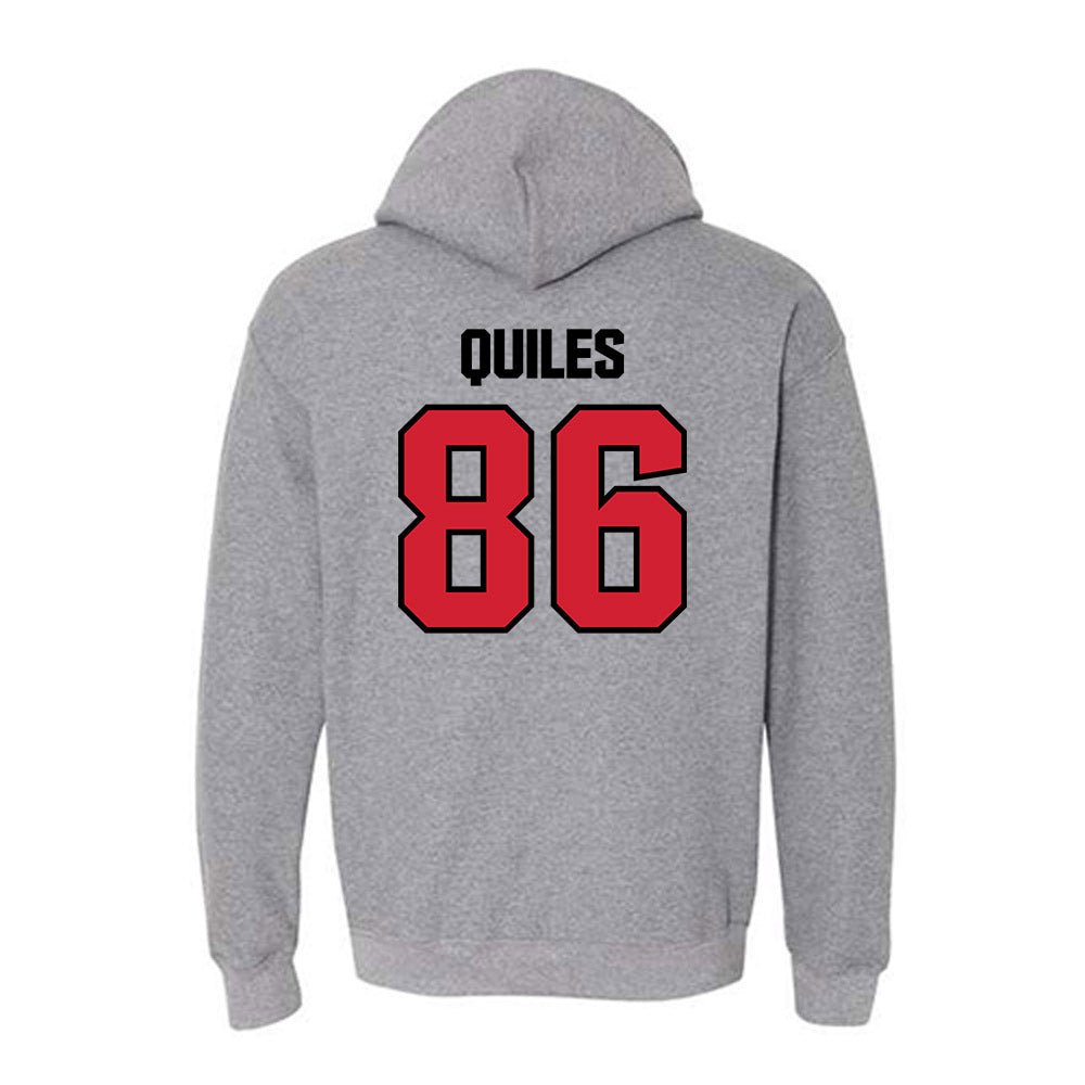 St. Francis - NCAA Football : Efrain Quiles - Classic Shersey Hooded Sweatshirt-1