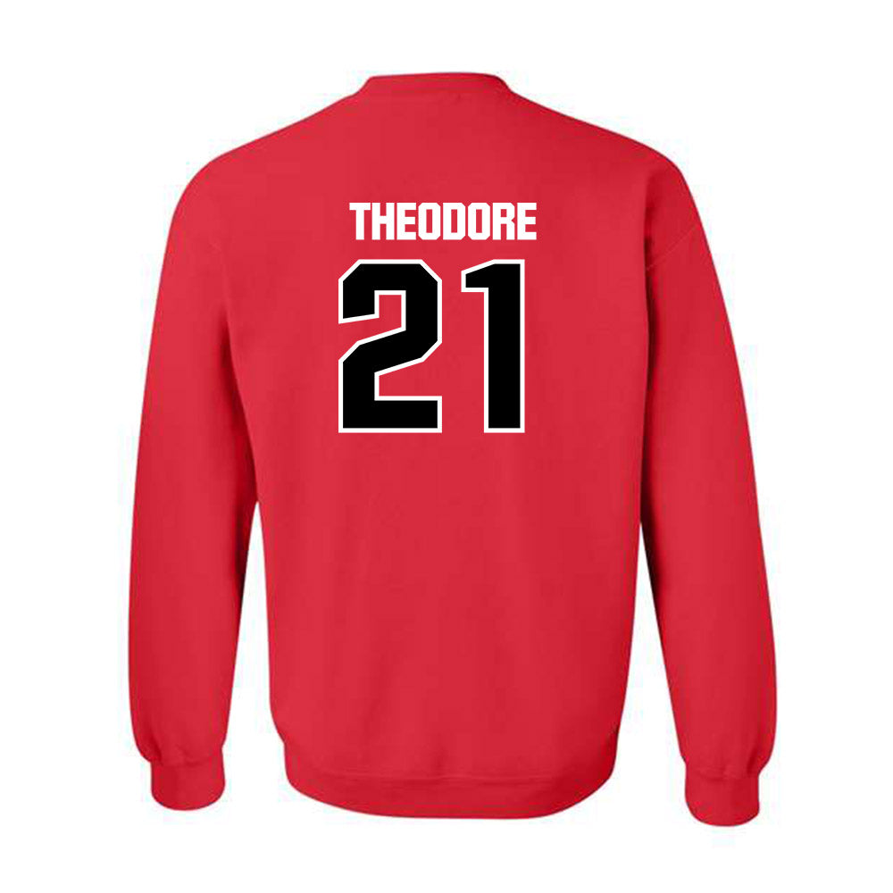 St. Francis - NCAA Football : Jordan Theodore - Classic Shersey Crewneck Sweatshirt-1