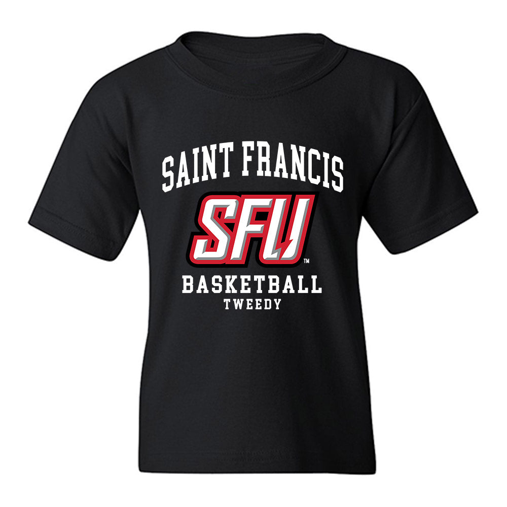 St. Francis - NCAA Men's Basketball : Cameron Tweedy - Classic Fashion Shersey Youth T-Shirt-0