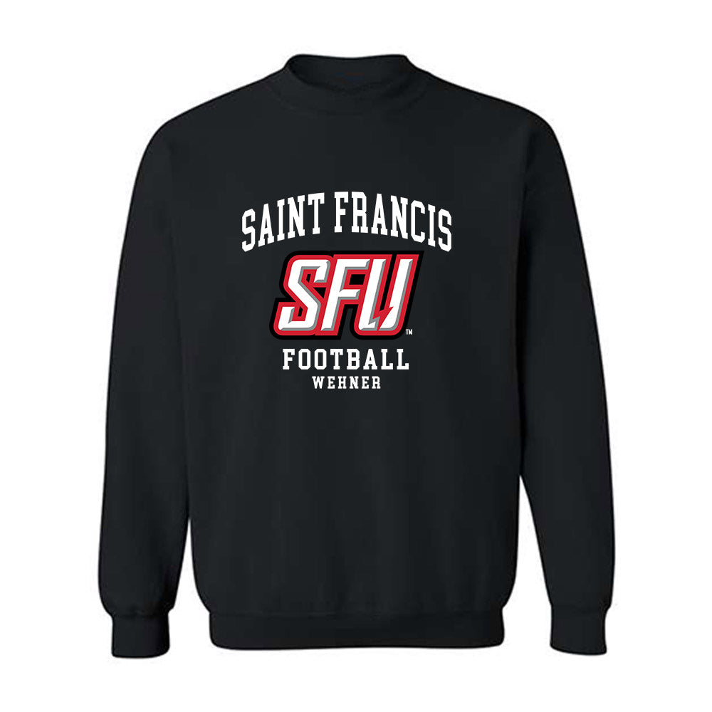 St. Francis - NCAA Football : Payton Wehner - Classic Fashion Shersey Crewneck Sweatshirt-0
