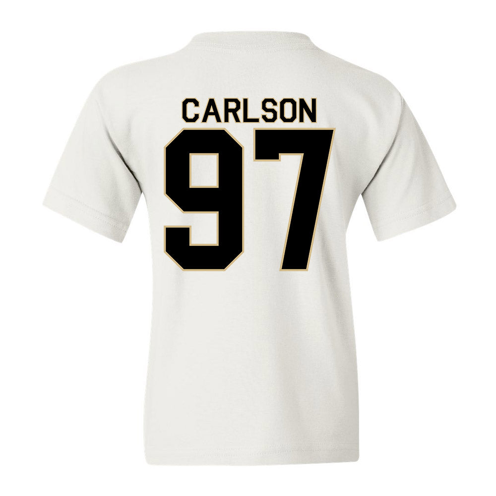 Wake Forest - NCAA Football : Caleb Carlson - Youth T-Shirt