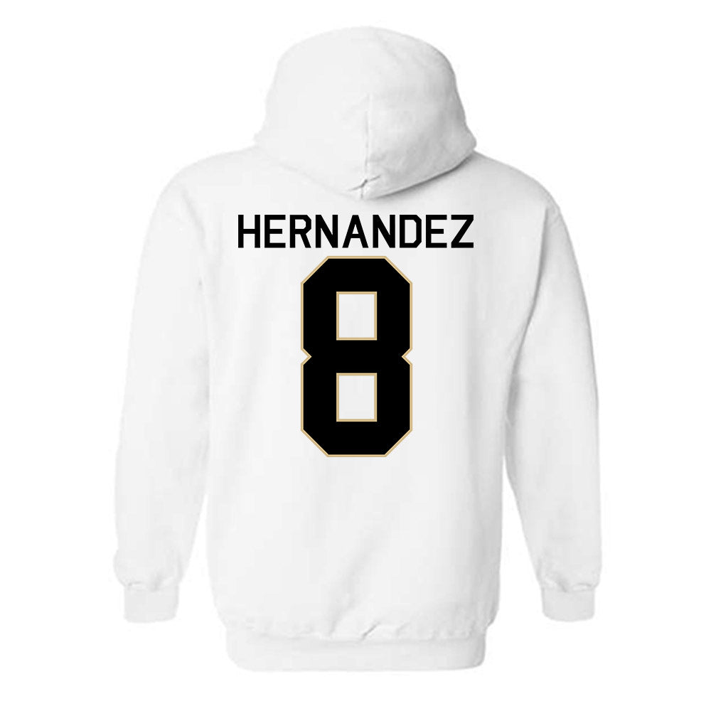 Wake Forest - NCAA Football : Carlos Hernandez - Classic Shersey Hooded Sweatshirt-1