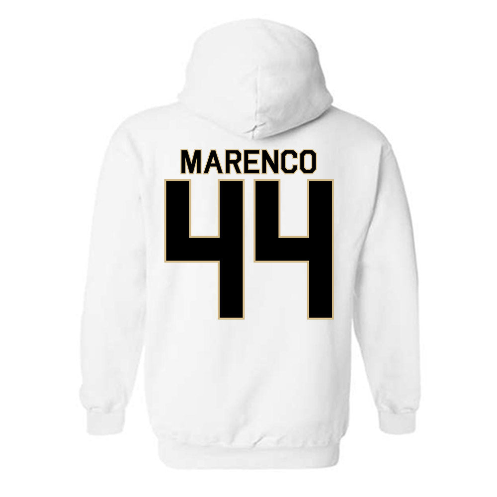 Wake Forest - NCAA Football : Alec Marenco - Classic Shersey Hooded Sweatshirt-1