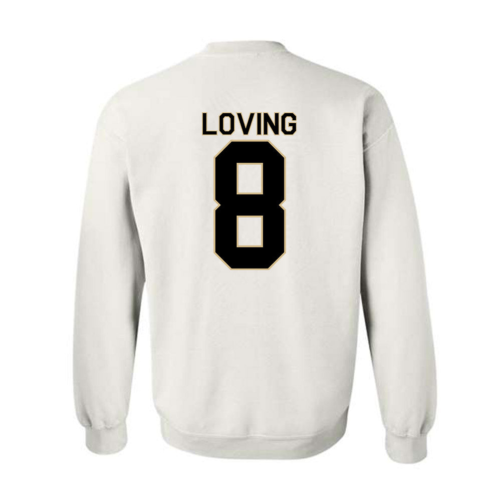 Wake Forest - NCAA Football : Jayden Loving - Classic Shersey Crewneck Sweatshirt-1