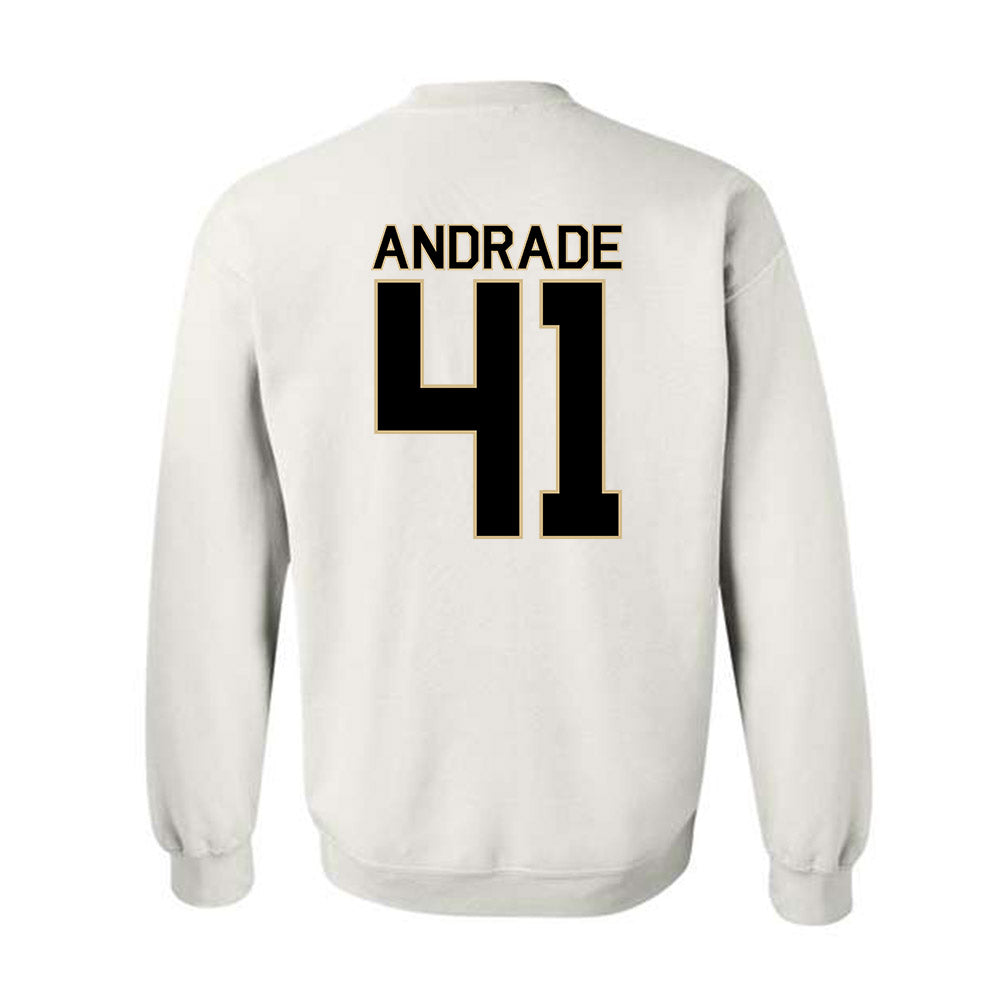 Wake Forest - NCAA Football : Mason Andrade - Classic Shersey Crewneck Sweatshirt-1