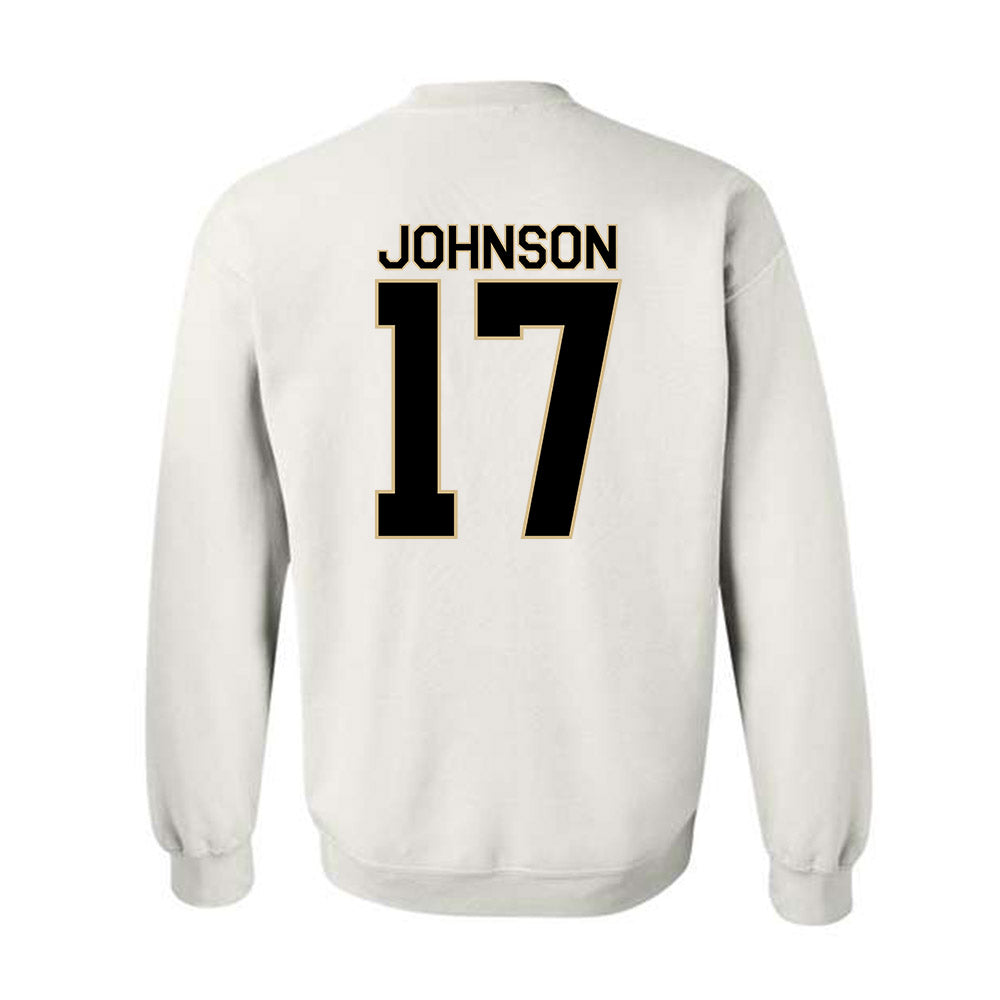 Wake Forest - NCAA Football : Billy Johnson - Classic Shersey Crewneck Sweatshirt-1