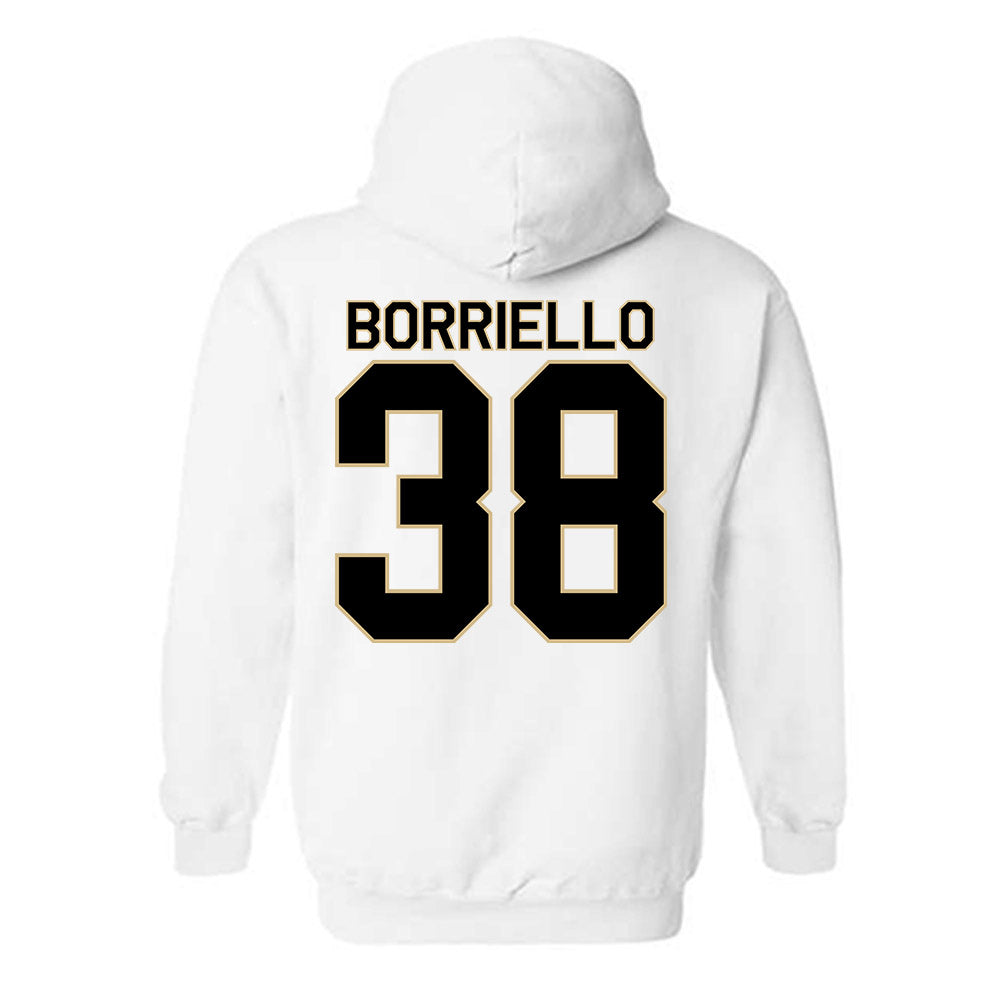 Wake Forest - NCAA Football : Anthony Borriello - Classic Shersey Hooded Sweatshirt-1
