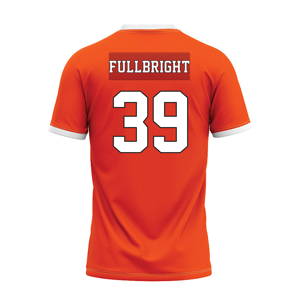 Oklahoma State - NCAA Football : Draden Fullbright - Orange Premium Football Jersey-1