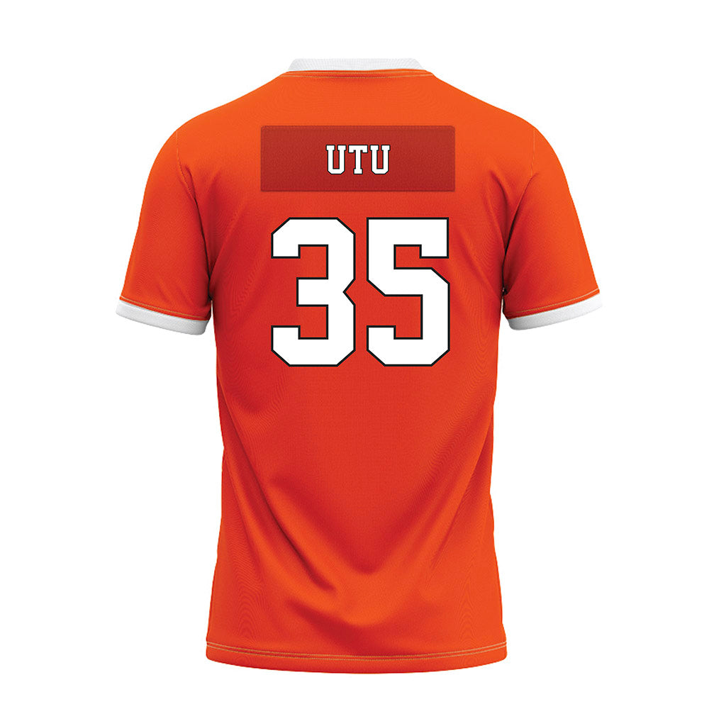 Oklahoma State - NCAA Football : Poasa Utu - Premium Football Jersey