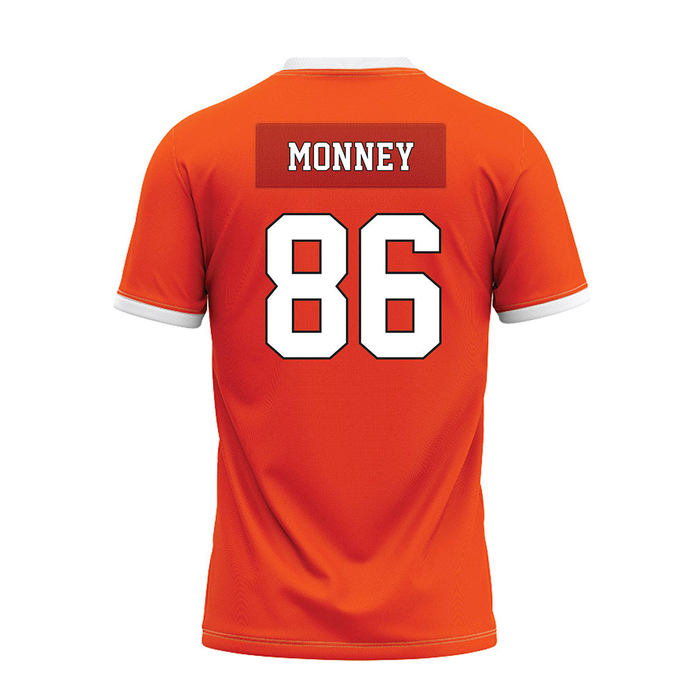 Oklahoma State - NCAA Football : Will Monney - Orange Premium Football Jersey-1