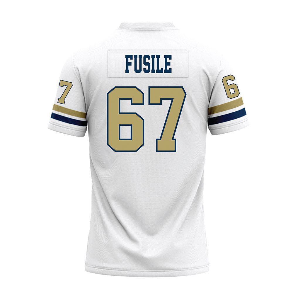 Georgia Tech - NCAA Football : Joe Fusile - White Premium Football Jersey