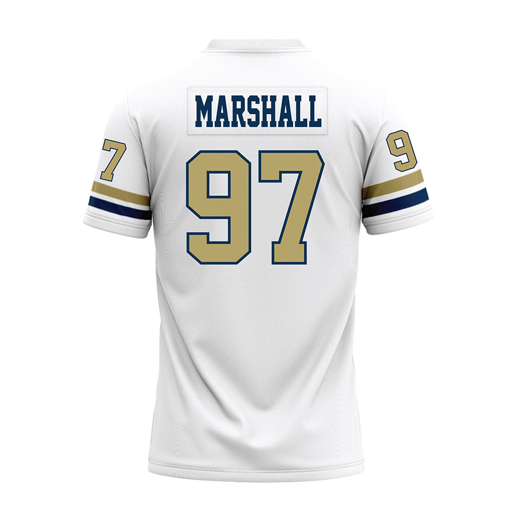 Georgia Tech - NCAA Football : Landen Marshall - White Premium Football Jersey