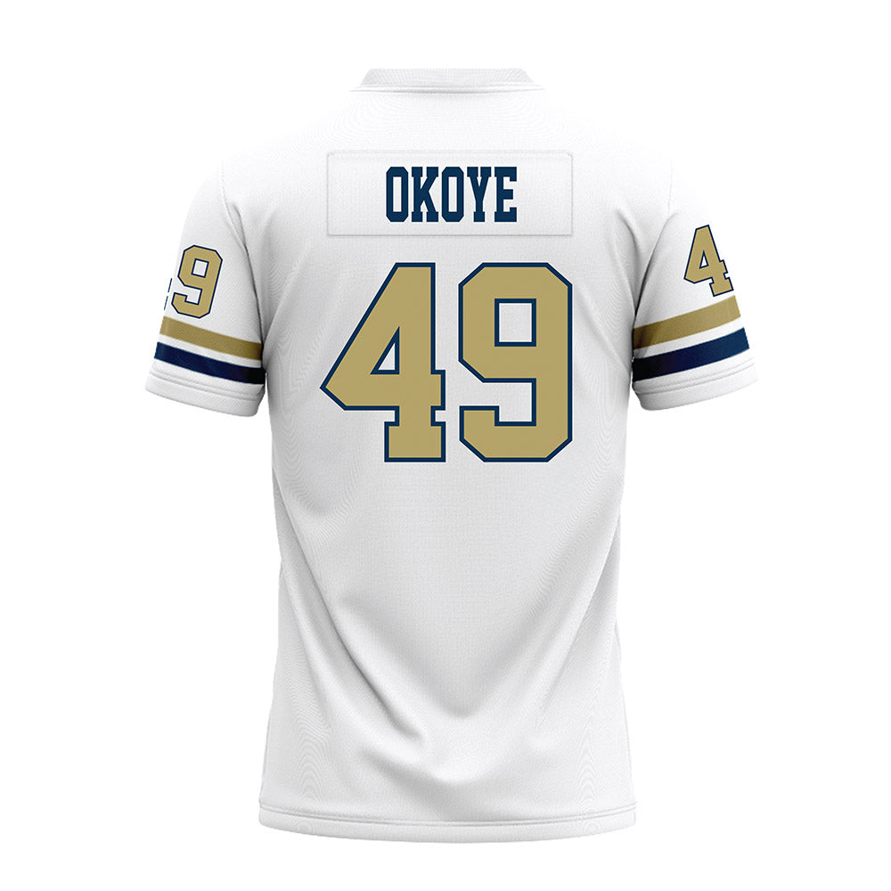 Georgia Tech - NCAA Football : Chuma Okoye - White Premium Football Jersey
