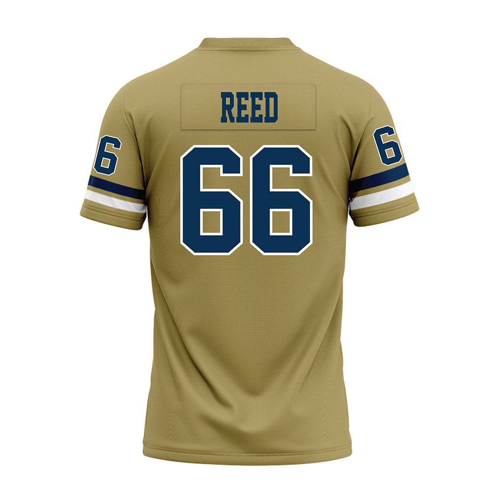 Georgia Tech - NCAA Football : William Reed - Gold Premium Football Jersey-1