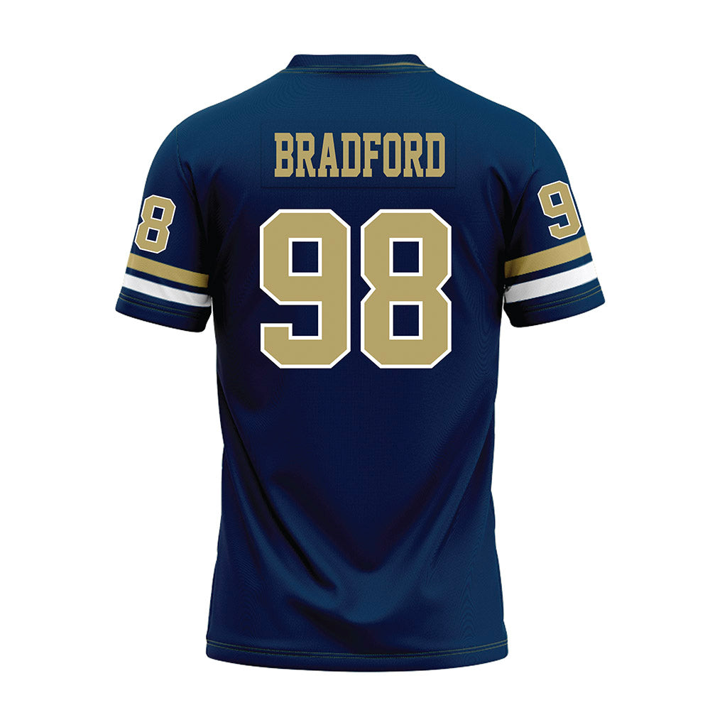 Georgia Tech - NCAA Football : Amontrae Bradford - Blue Premium Football Jersey
