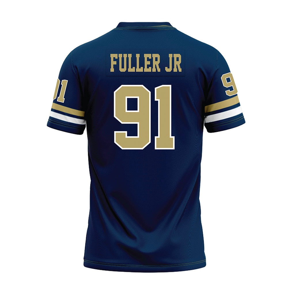 Georgia Tech - NCAA Football : Andre Fuller Jr - Blue Premium Football Jersey-1