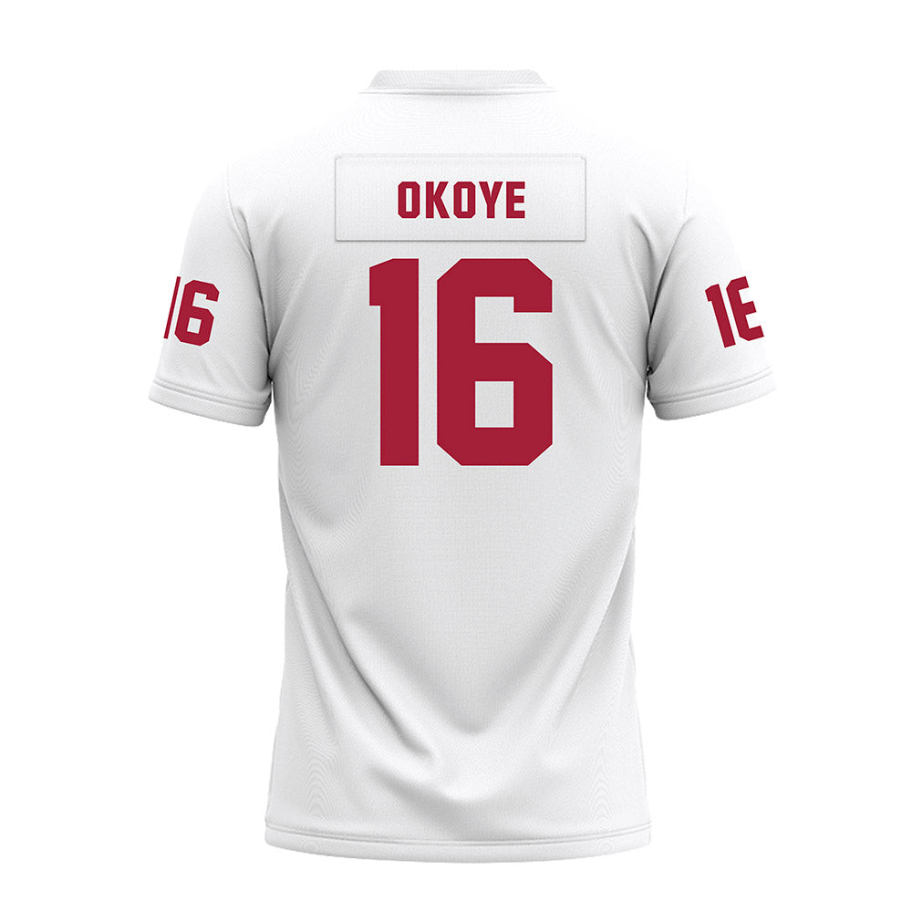 Oklahoma - NCAA Football : Danny Okoye - White Premium Football Jersey-1