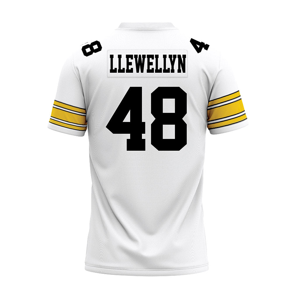 Iowa - NCAA Football : Max Llewellyn - Premium Football Jersey-1
