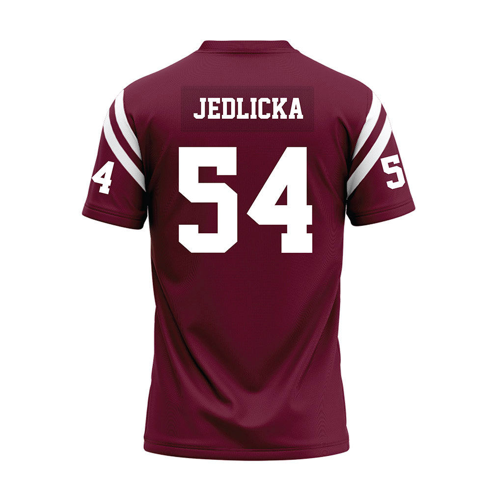 Fordham - NCAA Football : Jack Jedlicka - Burgundy Football Jersey-1