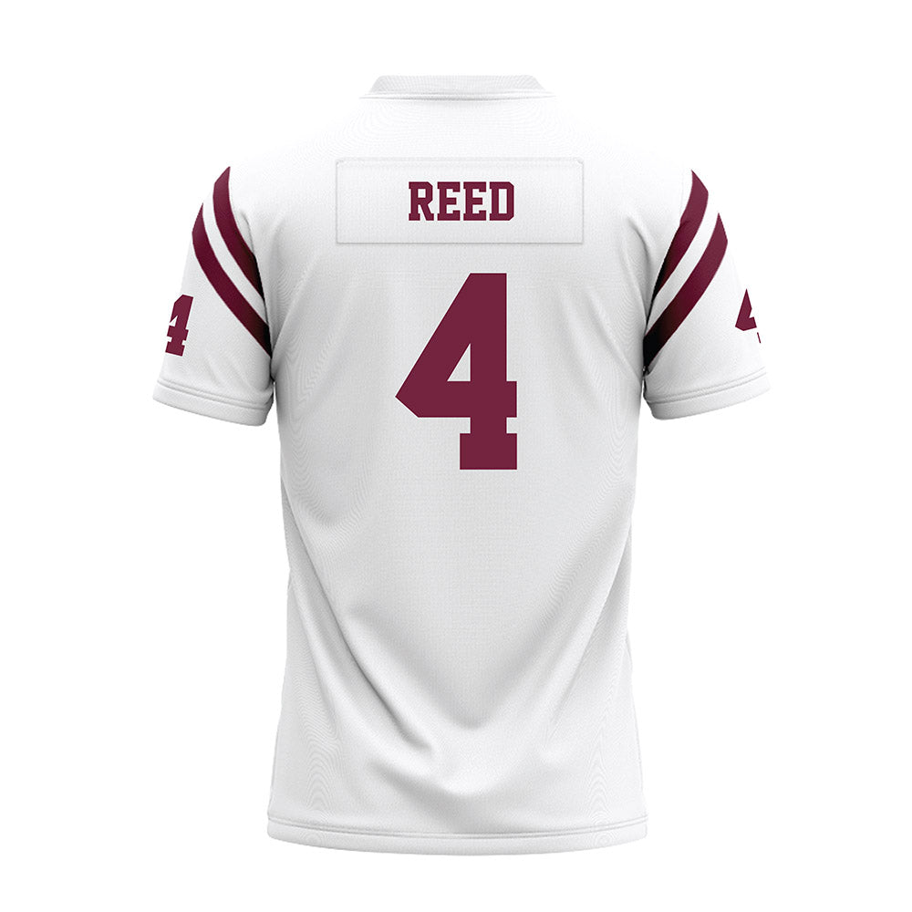 Fordham - NCAA Football : KJ Reed - White Football Jersey-1