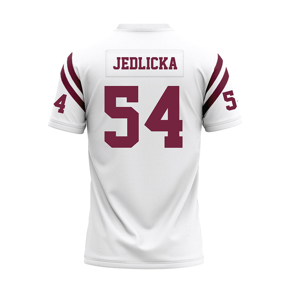 Fordham - NCAA Football : Jack Jedlicka - White Football Jersey-1