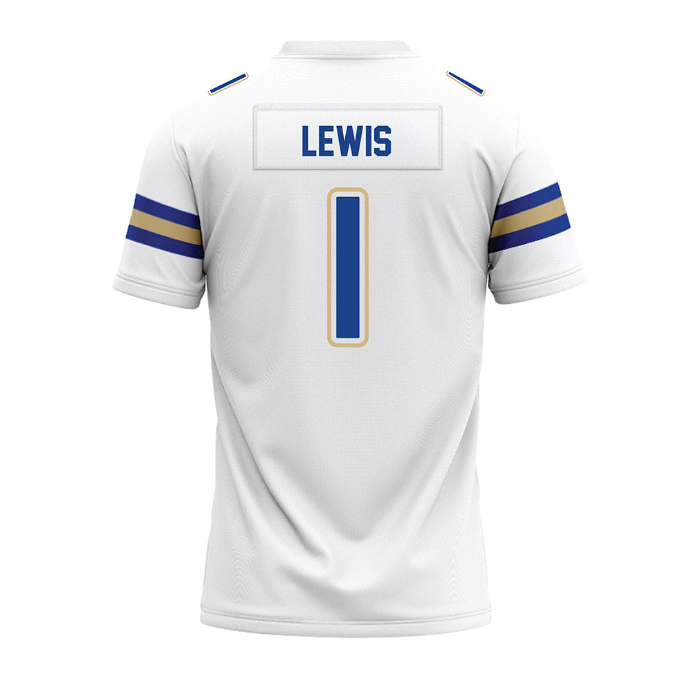 Tulsa - NCAA Football : Champ Lewis - White Premium Football Jersey-1