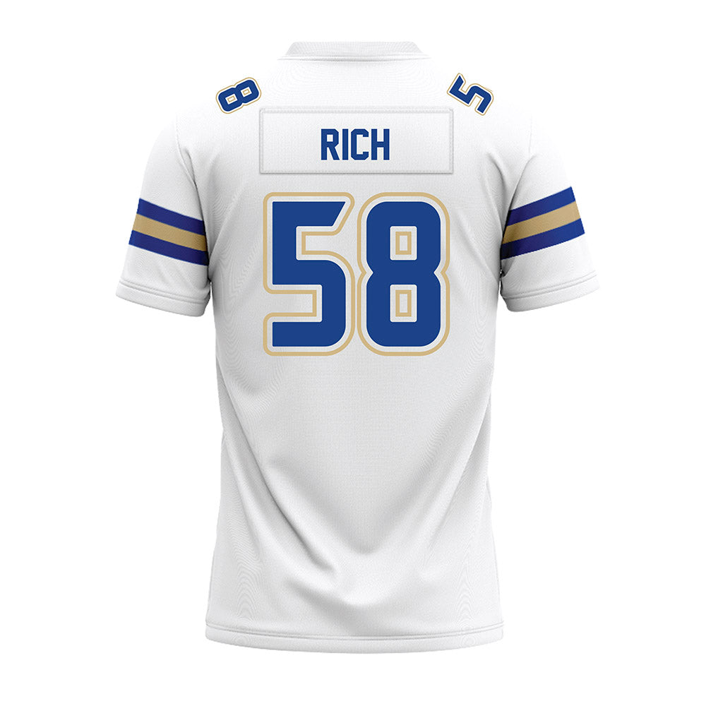Tulsa - NCAA Football : Tyler Rich - White Premium Football Jersey
