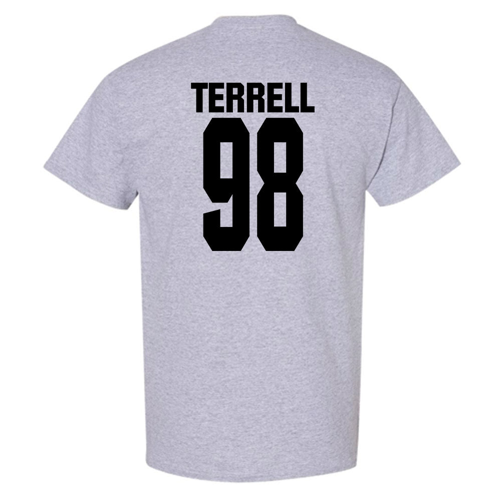 NC State - NCAA Football : Justin Terrell - Classic Shersey T-Shirt-1