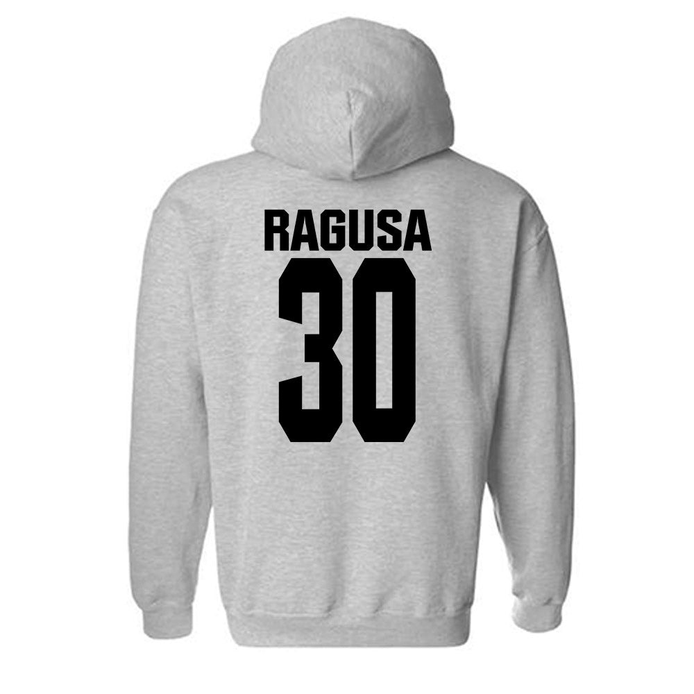 NC State - NCAA Baseball : Mikey Ragusa - Classic Shersey Hooded Sweatshirt-1