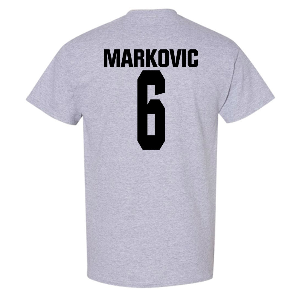 NC State - NCAA Men's Soccer : Nikola Markovic - Classic Shersey T-Shirt-1