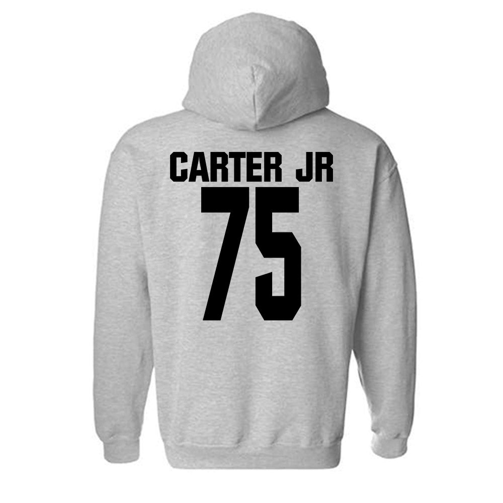 NC State - NCAA Football : Anthony Carter Jr - Classic Shersey Hooded Sweatshirt