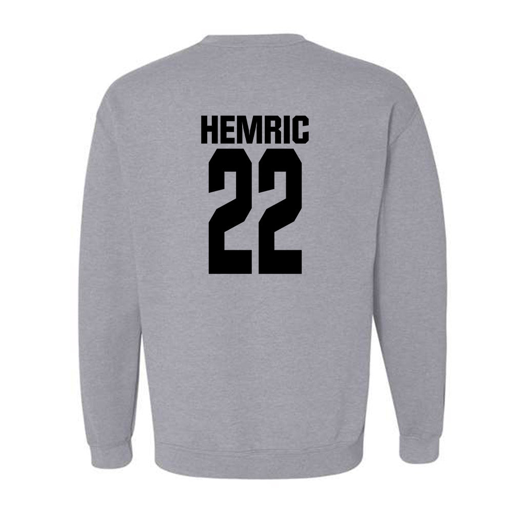 NC State - NCAA Baseball : Luke Hemric - Classic Shersey Crewneck Sweatshirt-1