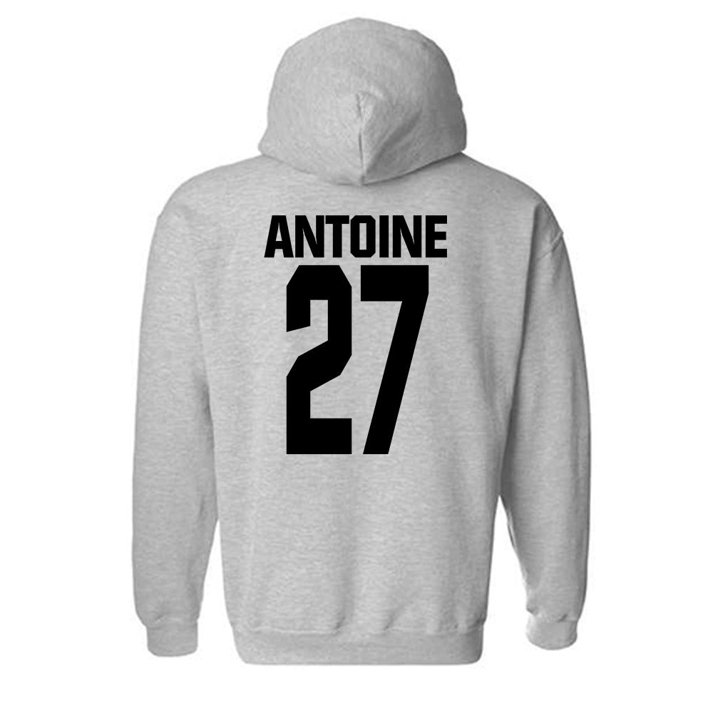 NC State - NCAA Men's Soccer : Nakai Antoine - Classic Shersey Hooded Sweatshirt-1