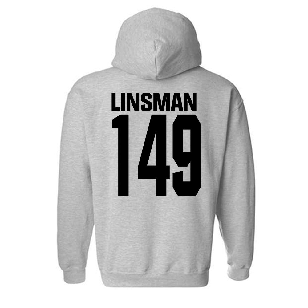 NC State - NCAA Wrestling : Gavin Linsman - Classic Shersey Hooded Sweatshirt