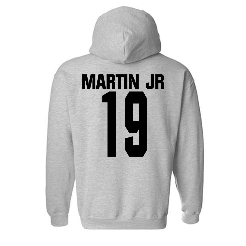 NC State - NCAA Football : KJ Martin Jr - Classic Shersey Hooded Sweatshirt