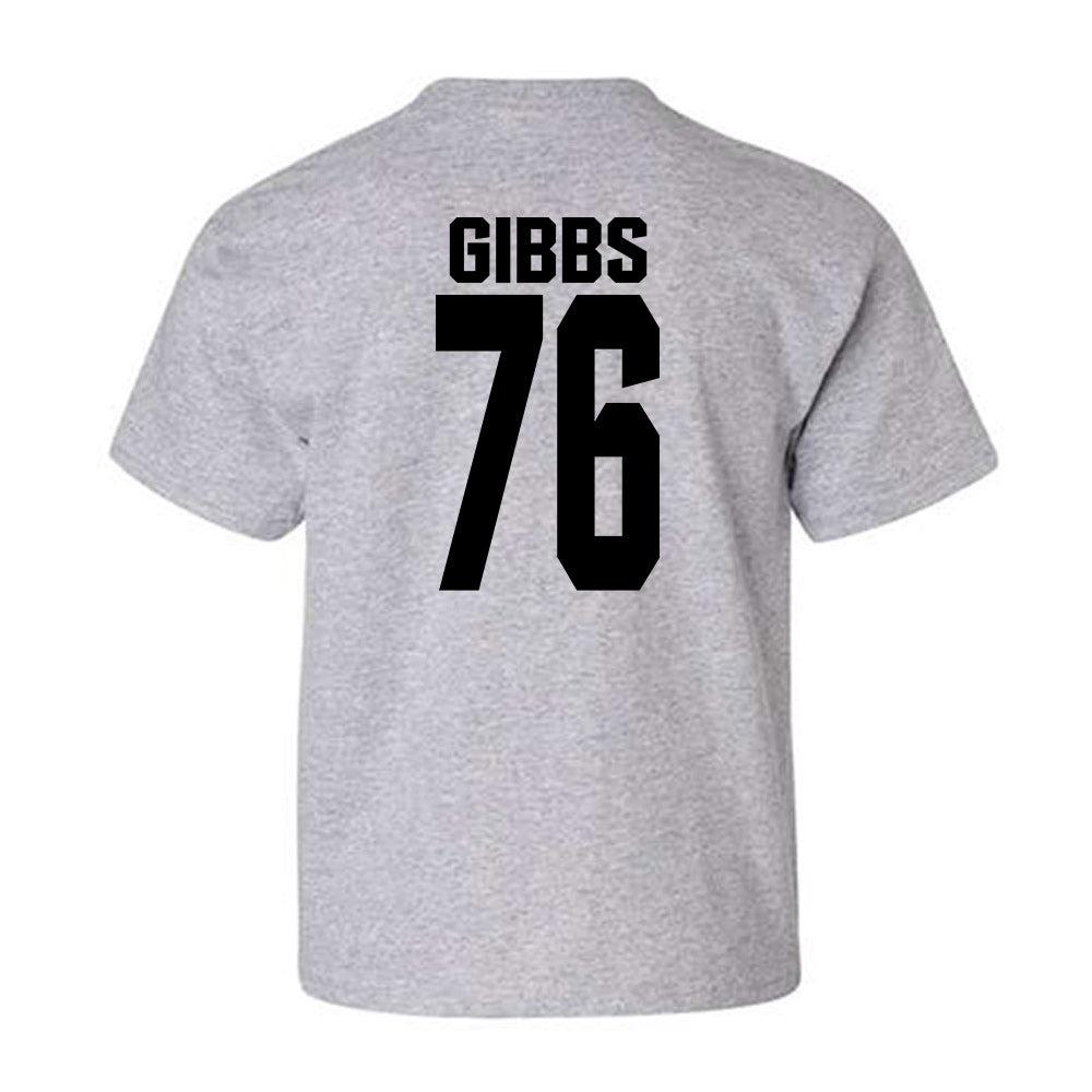 NC State - NCAA Football : Michael Gibbs - Classic Shersey Youth T-Shirt-1