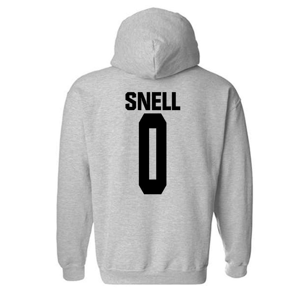 NC State - NCAA Men's Basketball : Jordan Snell - Classic Shersey Hooded Sweatshirt-1
