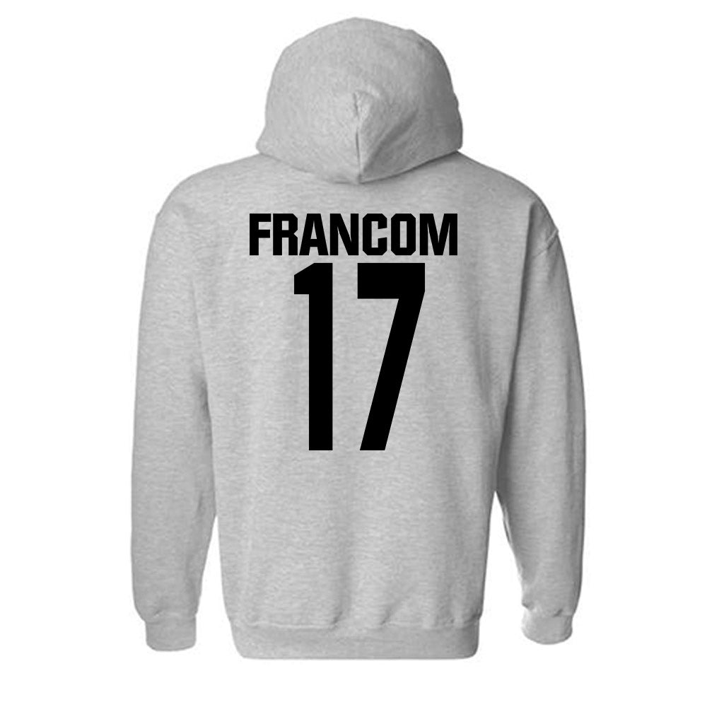 NC State - NCAA Women's Volleyball : Talia Francom - Classic Shersey Hooded Sweatshirt-1